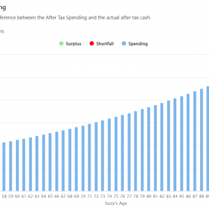 Can I retire at age 55 with higher inflation?